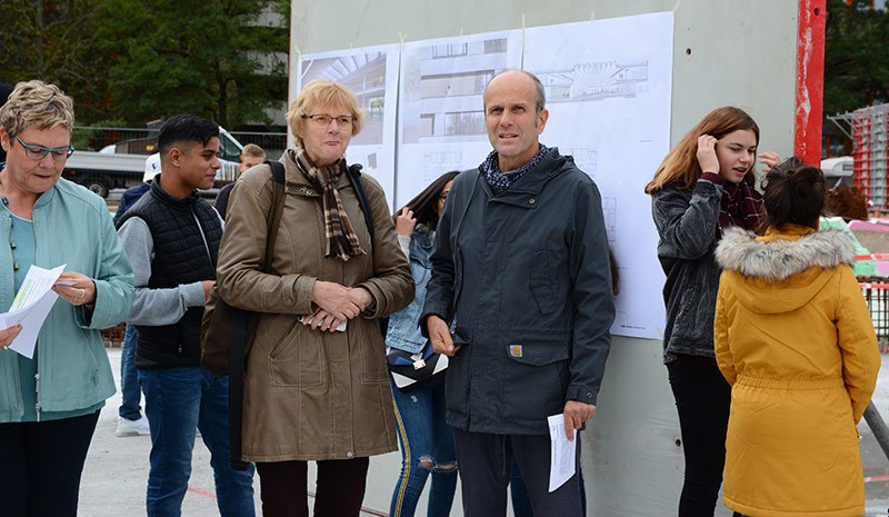 Grundsteinlegung Neubau des Leonardo-da-Vinci-Gymnasiums